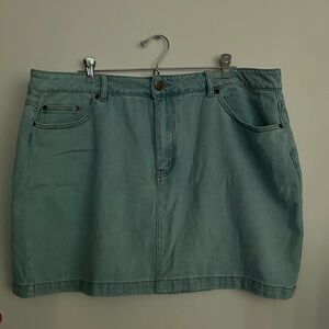 Forever 21 Denim Mini Skirt